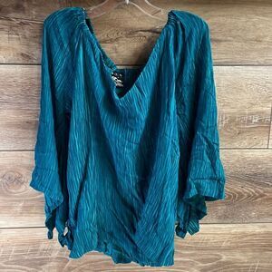 Lost Island Women’s Top Fairy Bohemian Festival Size Small
